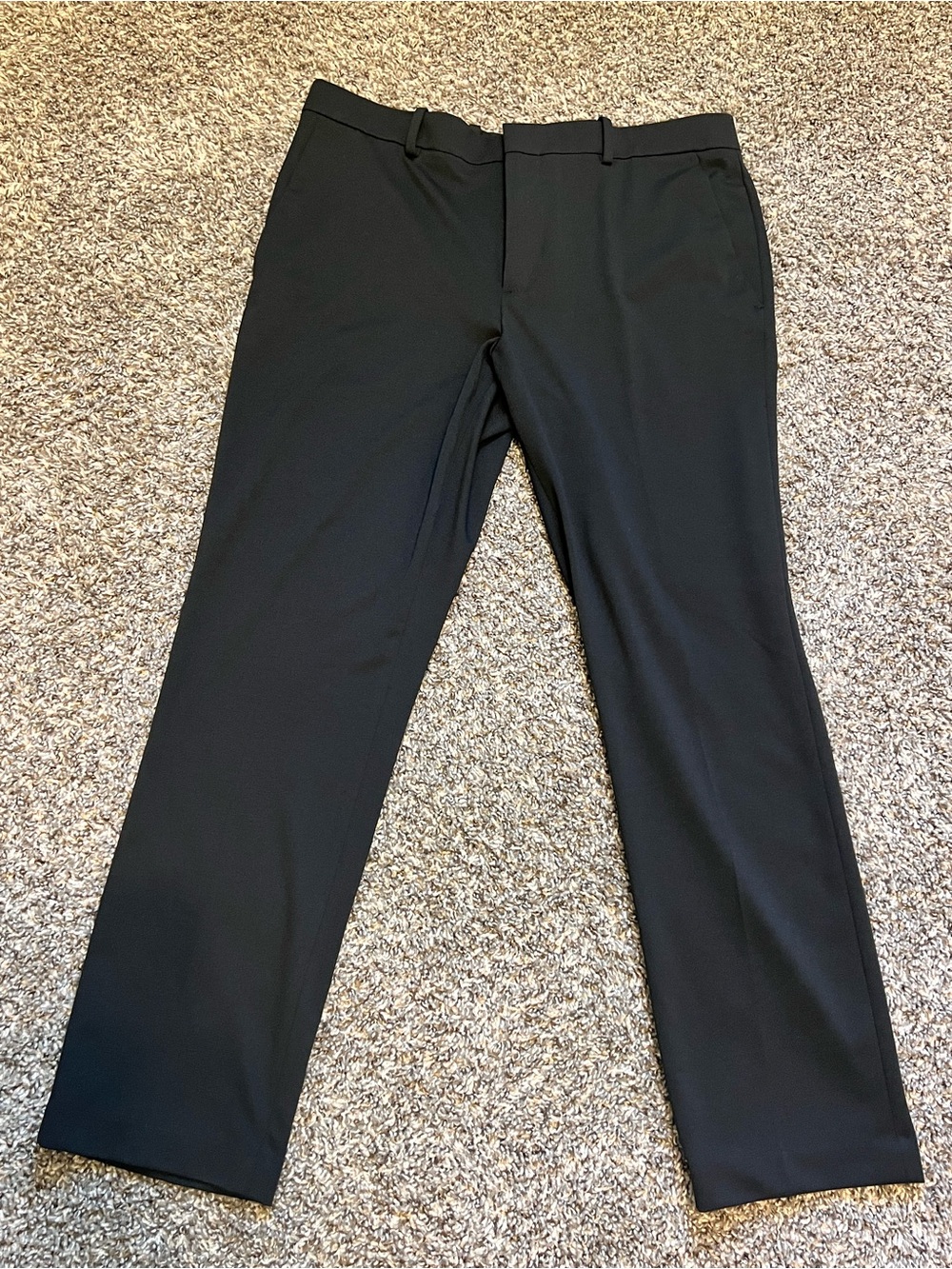 Perry Ellis Black Slim Fit Dress Pants